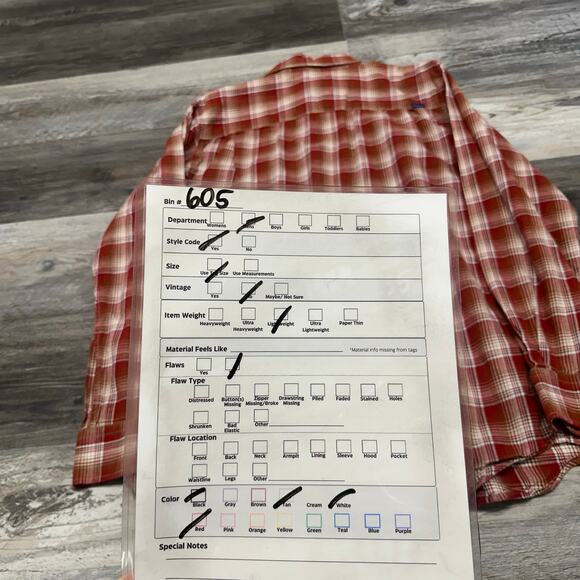 Pendleton Pioneer Shirt Red Plaid Mens Medium Merino Wool Blend Fitted Flannel - Picture 8 of 9